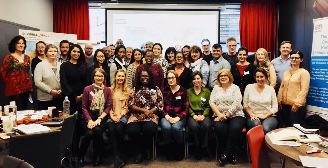 SamrinaUK's tweet photo. It’s been a jam-packed 2 days induction on global project work! 

Fantastic to meet the 12 Commonwealth Partnerships for Antimicrobial Stewardship. 

#CwPAMS https://t.co/y5BlokzqQ6