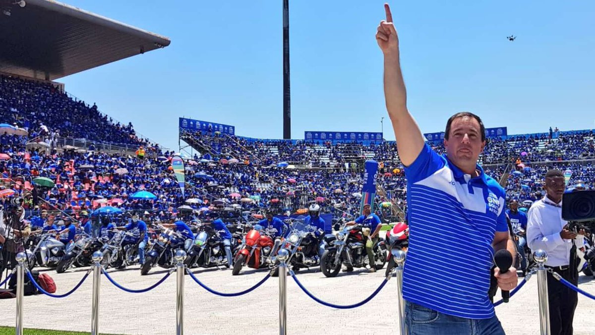 DA Manifesto Launch: John Steenhuisen stings ANC with trademark jibes  buff.ly/2ShGVZm