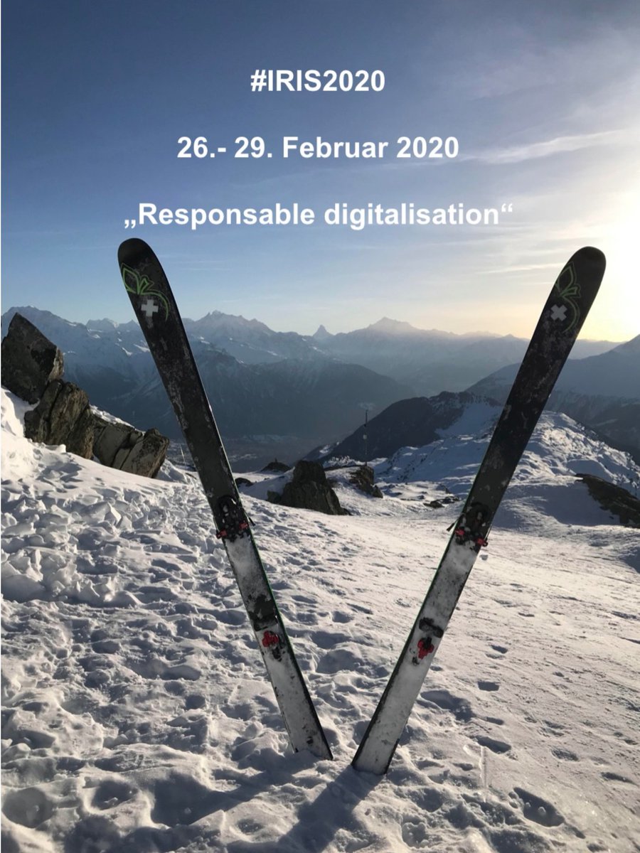 Wir bedanken uns bei den Teilnehmerinnen und Teilnehmern, den Vortragenden und den vielen Helferinnen und Helfern für drei intensive, interessante und gesellige Tage und wünschen eine angenehme Heimreise. Nach der #iris2019 ist vor der #iris2020 !