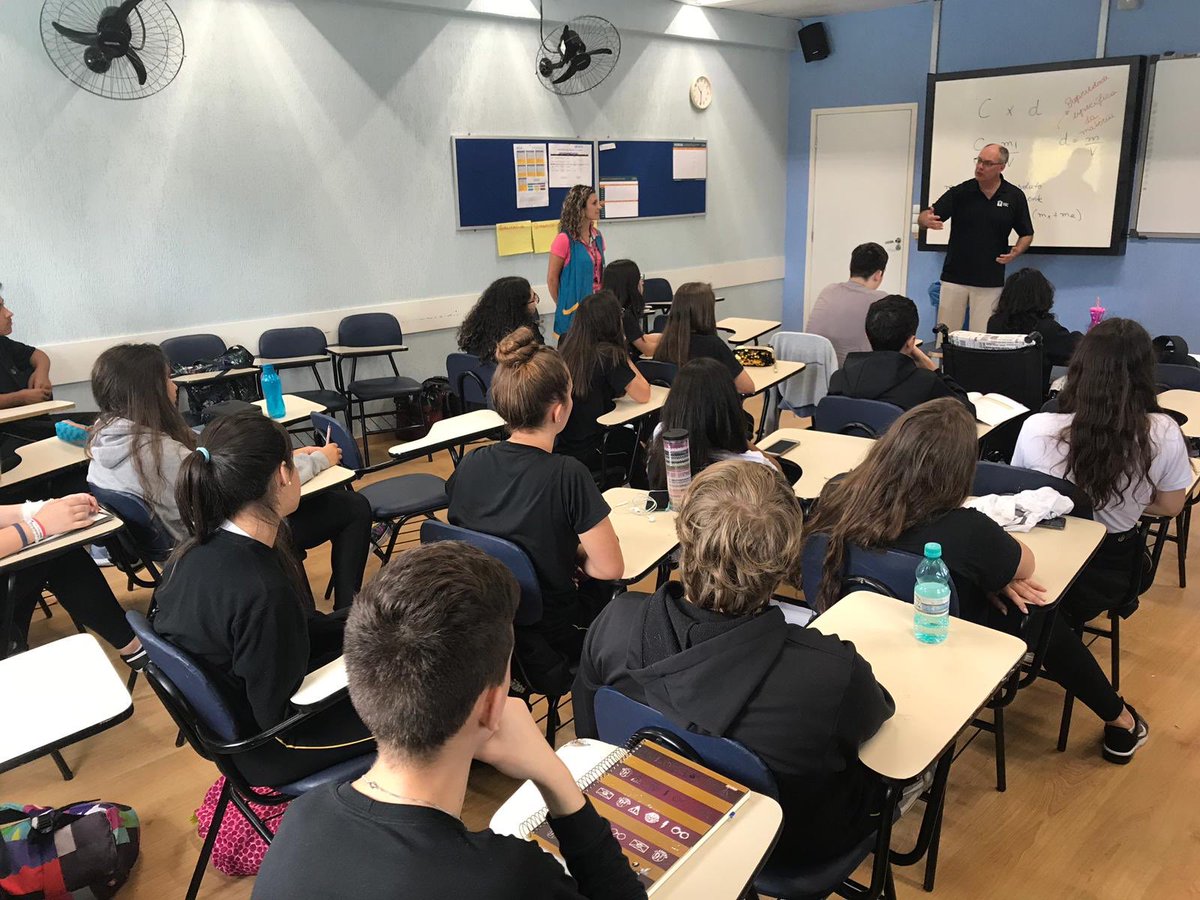 PrezRob's tweet photo. Teaching English to some grade 11 students at Fidelas, a private Mennonite K-12 school. @SBCCanada https://t.co/FqssuCTNeQ