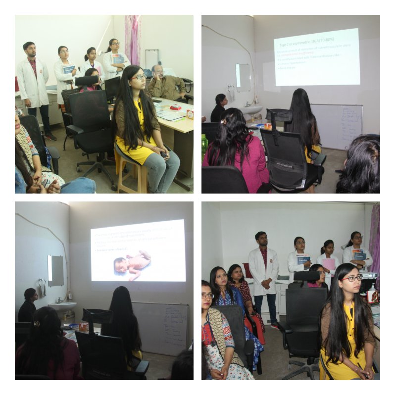 himsmedicine's tweet photo. #conference #seminar #fetal #Multifetal #pregnancy #Heritageims #himsvaranasi #Varanasi #HIMS #doctors #Professor #gynecologist @HIMSVaranasi
#CME on "ACOG Guidelines of Management of Foetal Growth Restriction " By Dr Deepa Mathur (SR) OBG. https://t.co/X7Ir2iYnz2