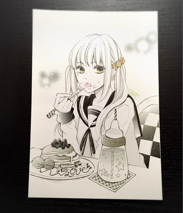 原画販売イラスト1枚追加で描きましたー✍️✨

入場券(2500円)は当日分もあるみたいなので、是非原画見に来て頂けたら嬉しいです☺️?✨ 