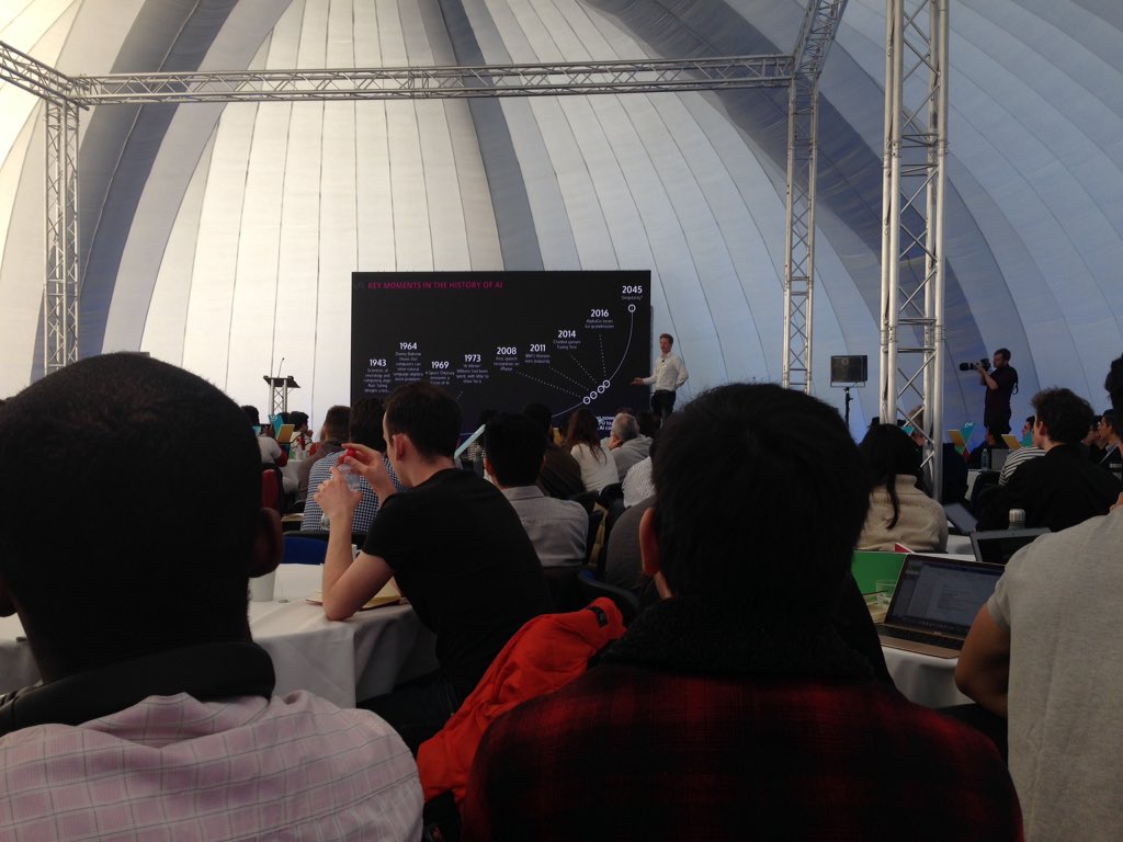 Great talk on future of AI by <a href="/philwestcott/">Phil Westcott</a> at #Ingenuity19 this morning. #HGI