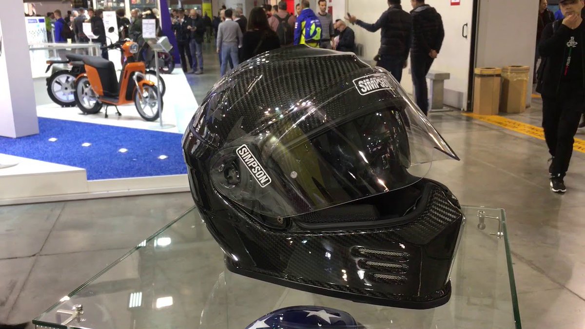 Simpson Sale New Legal ECE Simpson Venom Carbon fibre motorcycle helmet super light weight great styling and ventilation available fully legal in Europe and UK  long awaited   Simpson styling   tel 01773835666 goo.gl/qFLGJR Custom Cruisers UK