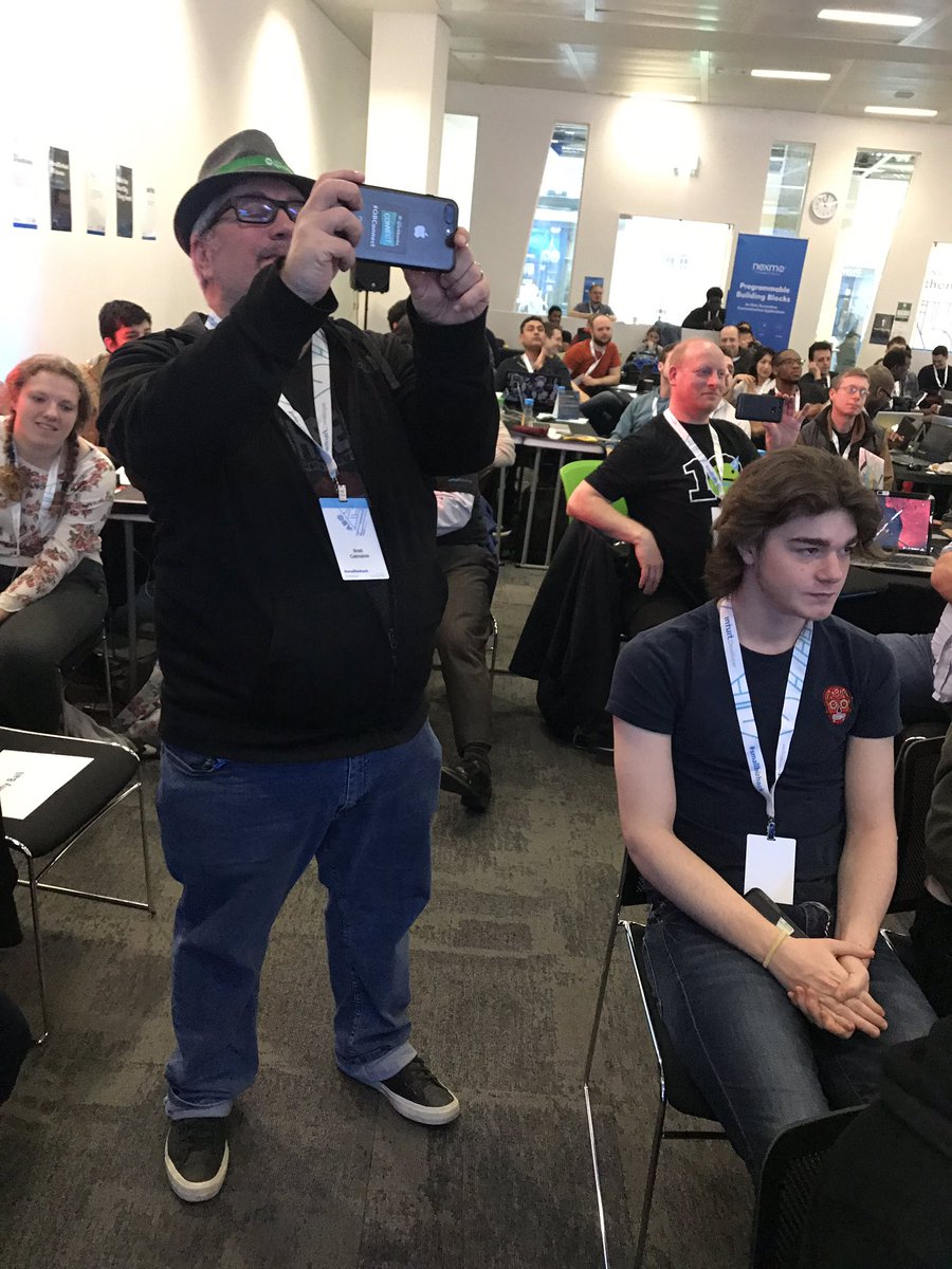 anniefever's tweet image. New this year at the @IntuitDev #SmallBizHack are our App Development Mentors to help our hackers build deeper integrations this weekend. So happy to welcome @BradCelmainis @LizQBO @HSatterley @WALLCPA to @skillsmatter #CodeNode