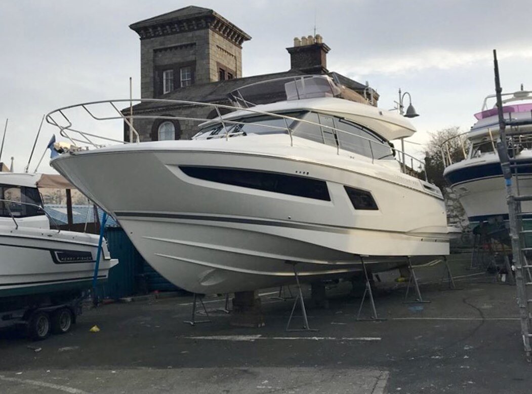 mgmboats's tweet photo. Brand new Prestige 420 Fly fresh out of the wrapper and now on display in Dublin. For more info … https://t.co/3moGlK46LX #PrestigeYachts #prestige420 #nowondisplay #dunlaoghaire #getonthewater #summeriscoming https://t.co/X8Vqj860R5