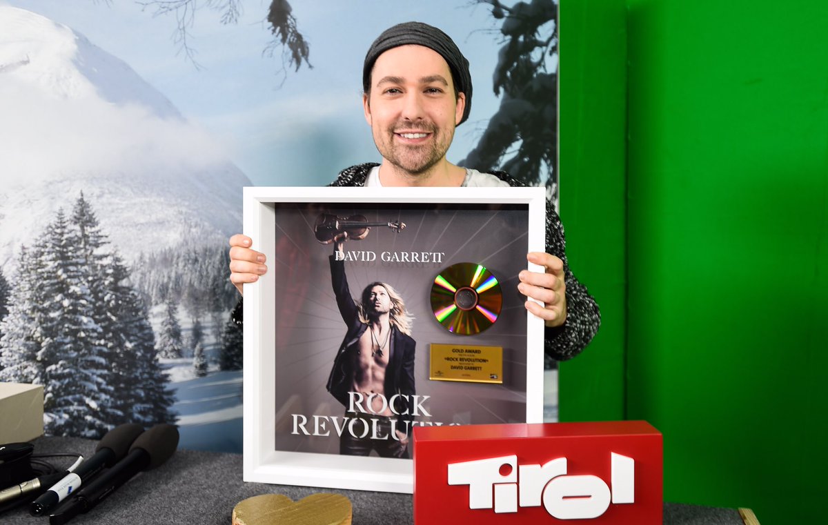 david_garrett's tweet photo. Danke Österreich für Gold 🏆 für Rock Revolution! https://t.co/ju9KlcjedN