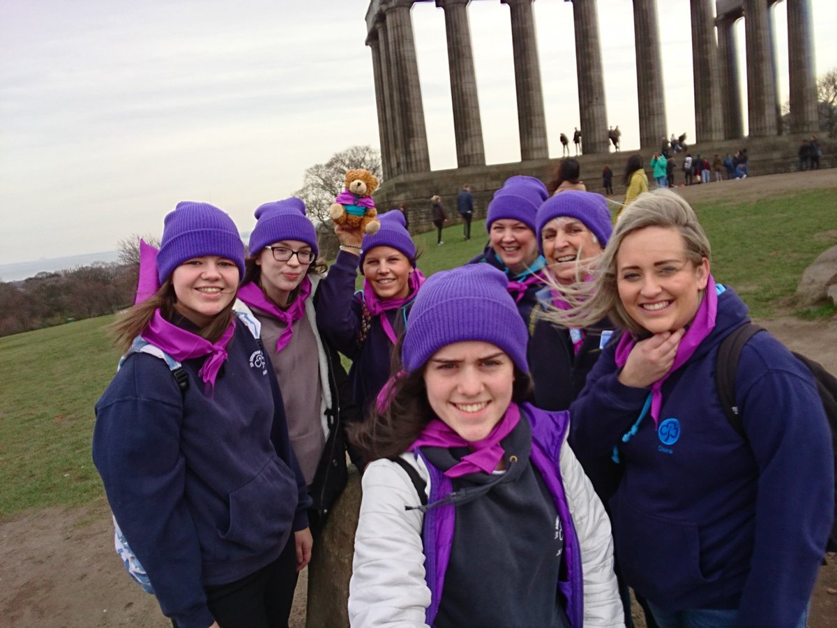 @BLRseniorsectio <a href="/GirlguidingScot/">Girlguiding Scotland</a> <a href="/KateDevlin6950/">Catherine Devlin</a> we made it to the top Calton Hill #wandertheworld