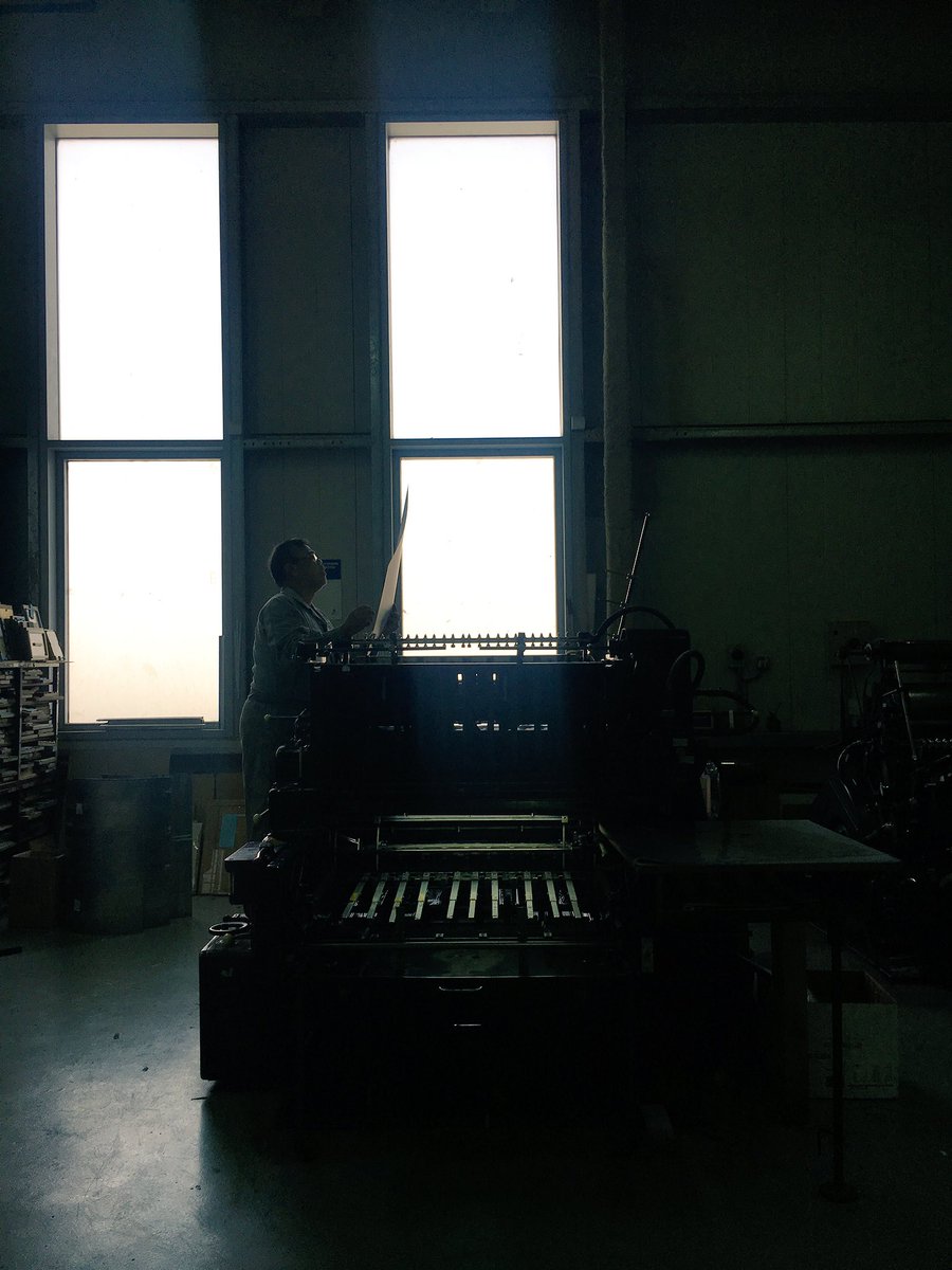 TSquareMag's tweet photo. Watch our Instagram story for a tour around our new printing press place! 

(also to understand our fascination with print) https://t.co/mLqLrK9R4x