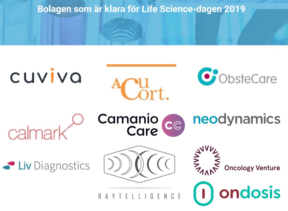 Finwire's tweet photo. Nu är de flesta bolag klara inför #Lifesciencedagen i Göteborg den 6 mars. Anmäl dig och var med på plats för att lyssna till #OnDosis #LivDiagnostics #Cuviva #Oncologyventure #Raytelligence med flera
https://t.co/EbBjjDUFXn https://t.co/uPsaLZrZVU