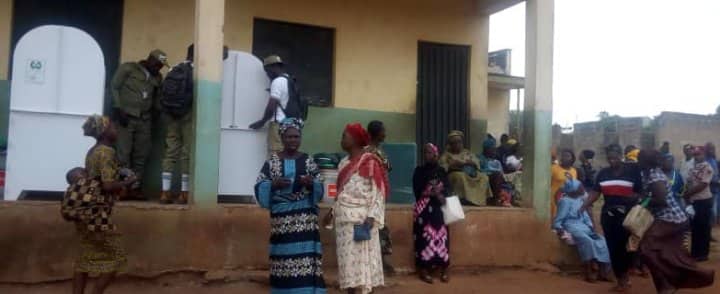 CCDNigeria's tweet photo. Ikere Ward 8 Unit 2. Ekiti State.
This is how not to site a Polling Units for citizens with disabilities
#EVA4PWDs
#NigeriaDecides2019 https://t.co/aGpAdd2SYE