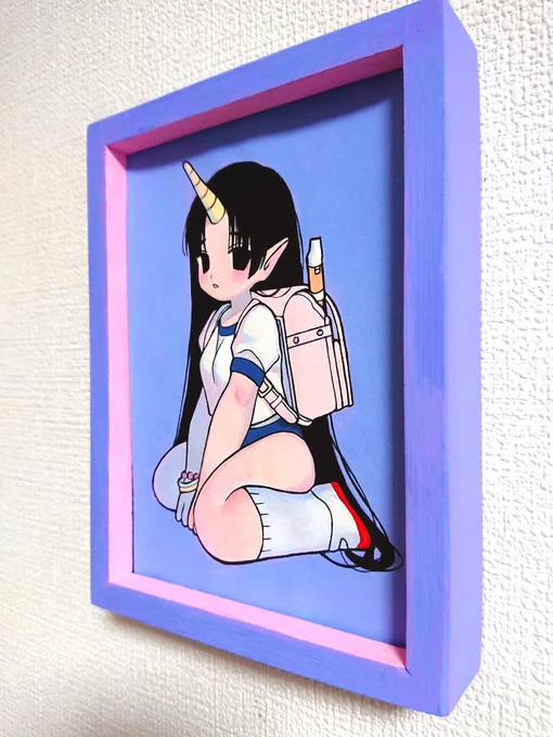 額縁塗ったかわよい? 
