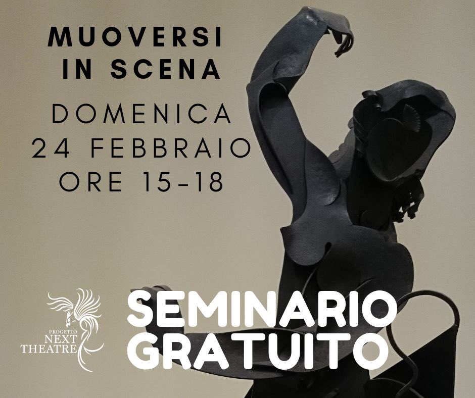 francescrizzi's tweet photo. #SEMINARIO GRATUITO
#Domenica #24febbraio dalle 15 alle 18
MUOVERSI IN #SCENA
Info e Prenotazioni - info.progettonext@gmail.com
Tel. e whatsapp: +39 3333596529 - +39 3381278776
Centro Culturale Next via Cadolini 20 #Cremona #teatro @Cremonaonline @Cremonaoggi @laprovinciacr https://t.co/0hZcMV9O25