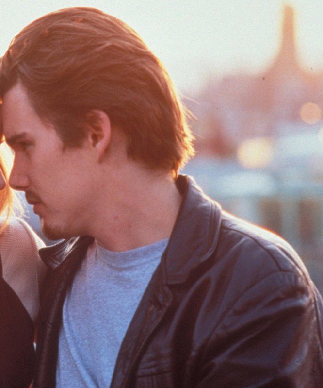 levmauc's tweet photo. 'Supongo que cuando eres joven piensas que habrá muchas personas con las que podrás conectar. Luego avanzando en la vida descubres que ocurre contadas veces.'

Before Sunrise / Before Midnight (1995—2013) https://t.co/zQjJ1K9mza