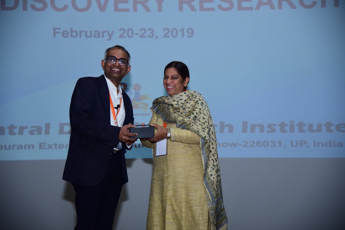 CSIR_CDRI's tweet photo. #DrVikramGota in #CTDDR2019 @CSIR_CDRI  
@CSIR_IND @dgcsirIndia @drharshvardhan @IndiaDST @DBTIndia @doctorsoumya @ScienceNews @BBCScienceNews @PrinSciAdvGoI @moayush @MoHFW_INDIA @ICMRDELHI @VigyanPrasar @PTI_News @PIB_India @DDNewsLive @indianscinews @WHO https://t.co/E1GHEwzJKM