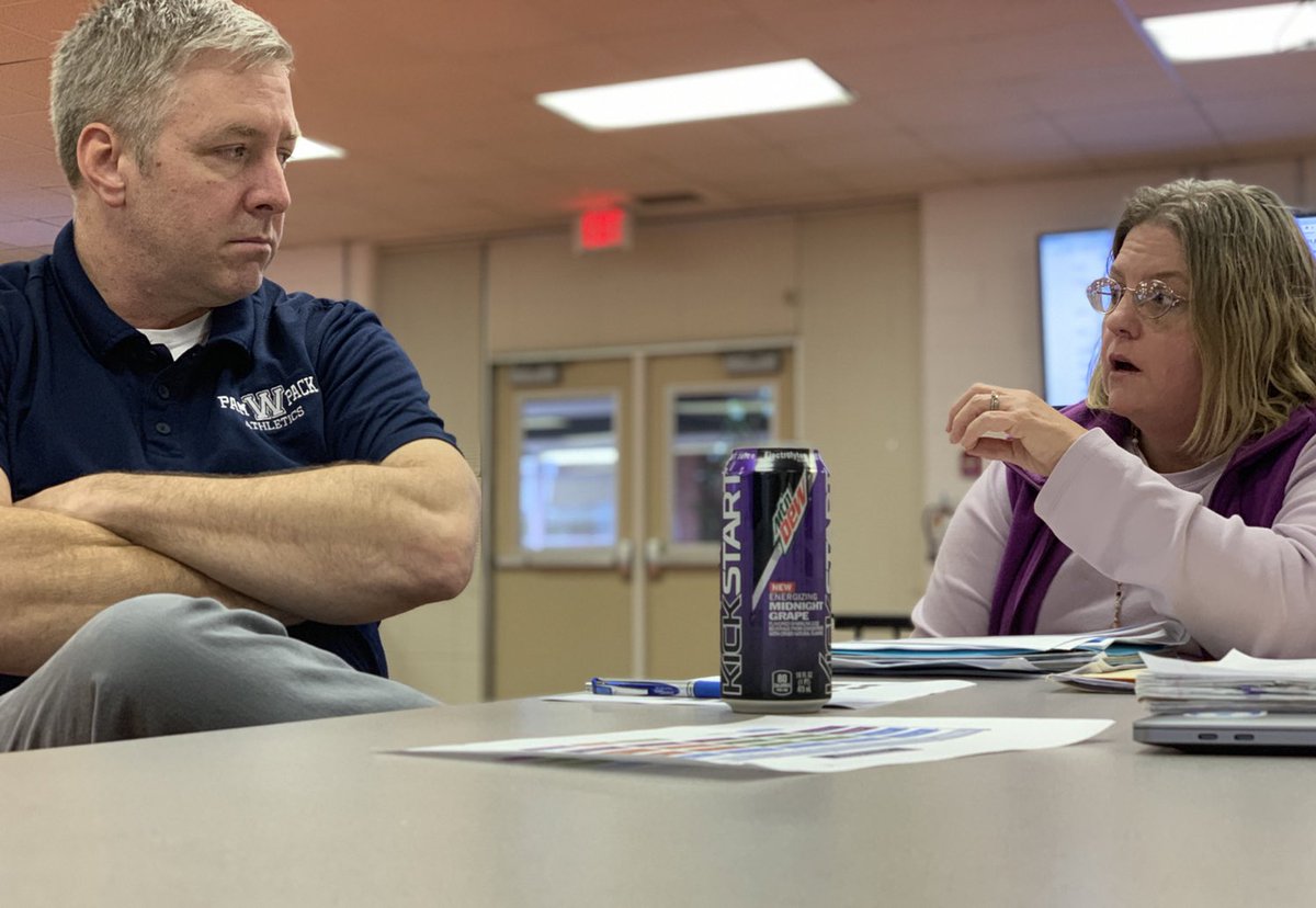Devem's tweet photo. Today @BeaufortCoSchNC Curriculum discussed possible framework options for #computerscience and #programming @codeorg @AppleEDU integrating #coding throughout all grade levels #teachcode #CS4NC #visualbasedcoding how we do it =☆= https://t.co/sHiVuqyEHF