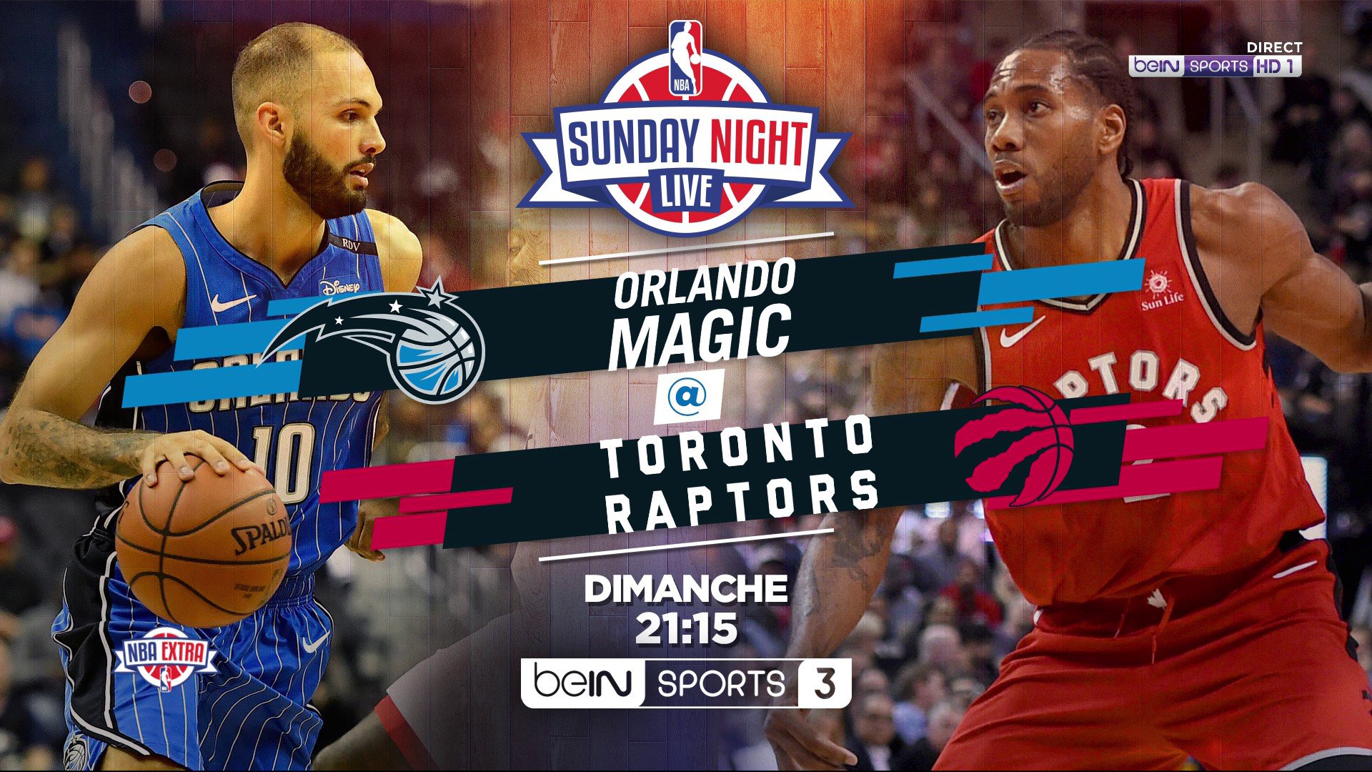 beIN SPORTS on X LIVE 21H15 NBA SundayNightLive Orlando Magic Toronto Raptors en direct et en exclusivite sur beIN SPORTS 3 NBAextra https t Sz4NlnZzcu X