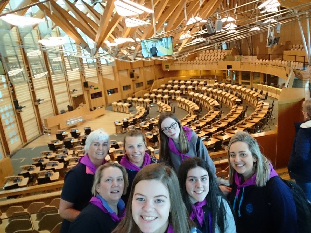 <a href="/GirlguidingScot/">Girlguiding Scotland</a> @BLRseniorsectio <a href="/KateDevlin6950/">Catherine Devlin</a> at the Scottish Parliament #wandertheworld with have a voice
