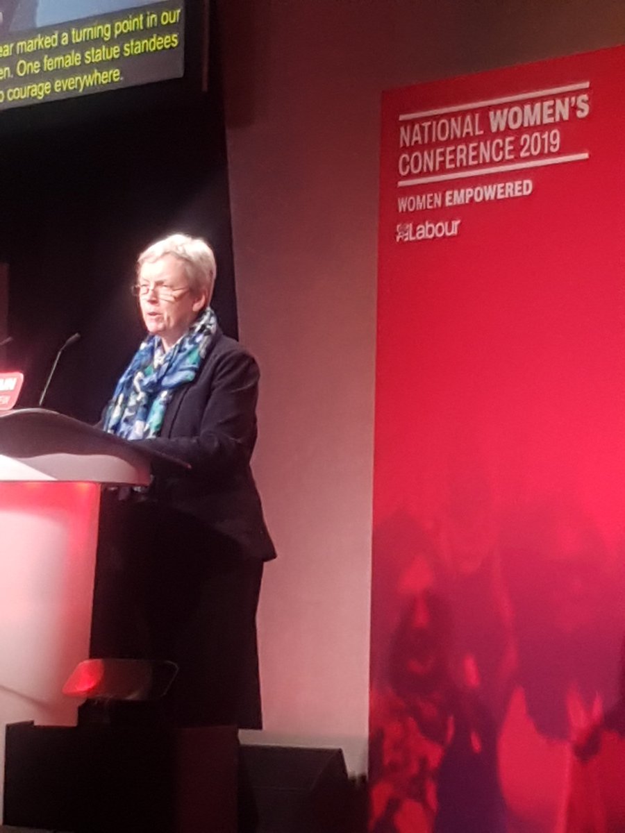 DawnButlerBrent's tweet photo. Great speech by @MGreenwoodWW on how @UKLabour will fight for the future of our social security system that actively promotes equality and can transform lives. #LabWomen2019 https://t.co/82M9kX0DSG