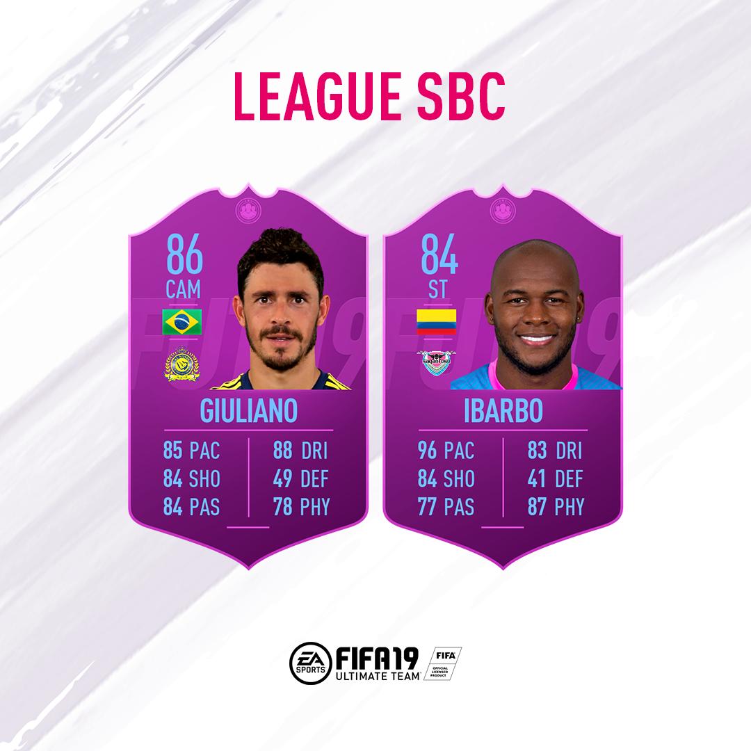 EASPORTSFC's tweet photo. Two more League SBCs have been refreshed with new player rewards! #FUT #WinterRefresh https://t.co/y790Xtoyz9