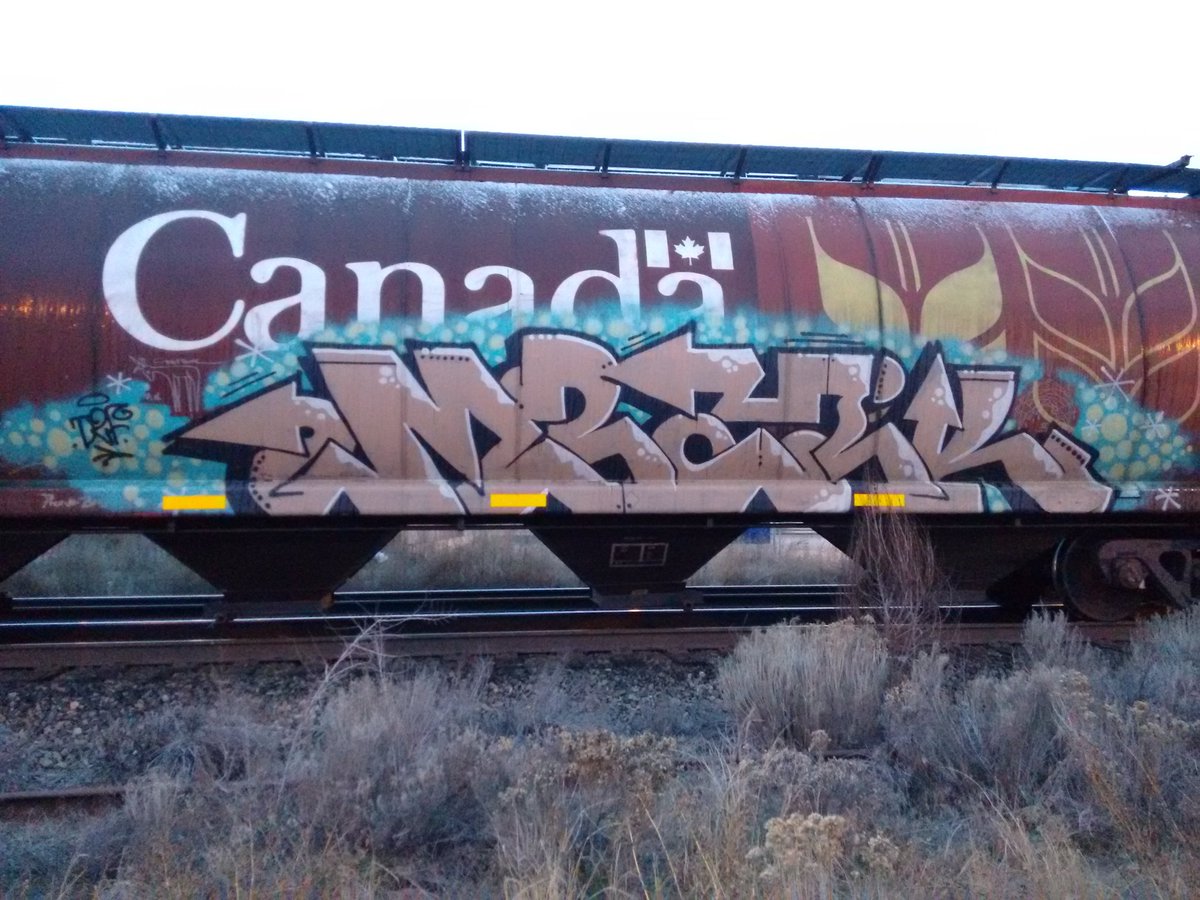 GraffitiExpress's tweet photo. mbark
#kamloops #train #graffiti #art
#mbark https://t.co/Evx49XGRFq