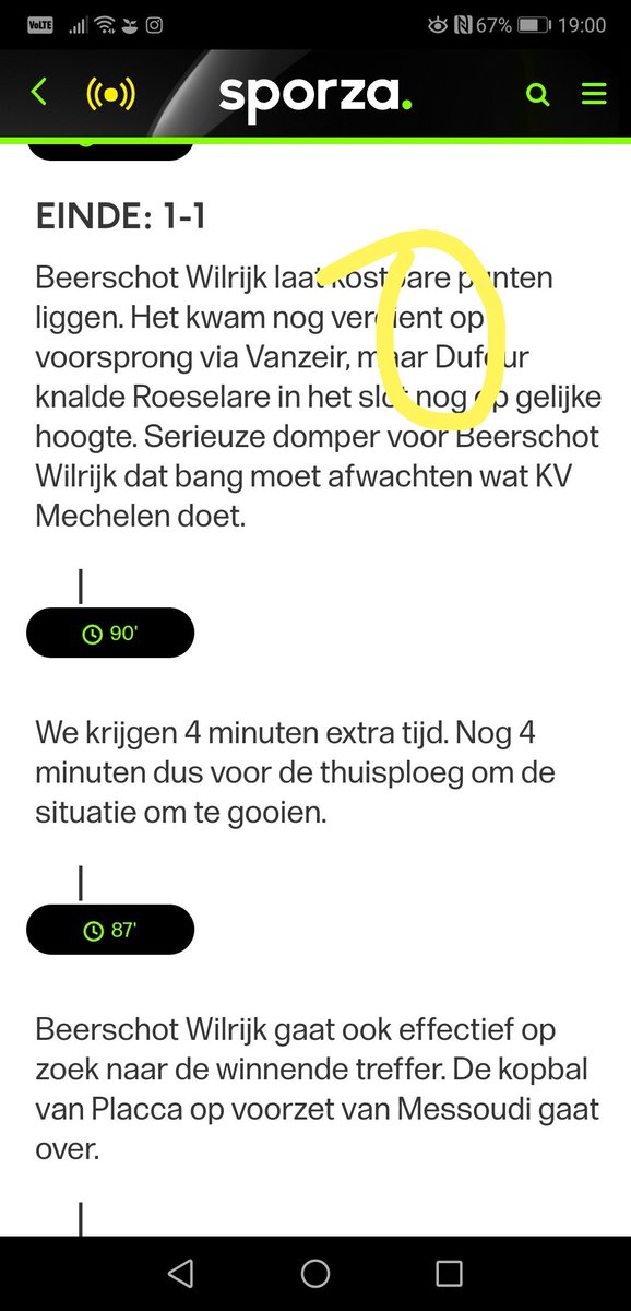Wouter_Oll's tweet photo. Redacteur van @sporza duidelijk van zijn melk na nederlaag Beerschot. #beeroe #jezuslief https://t.co/Zm2PCRKTUE