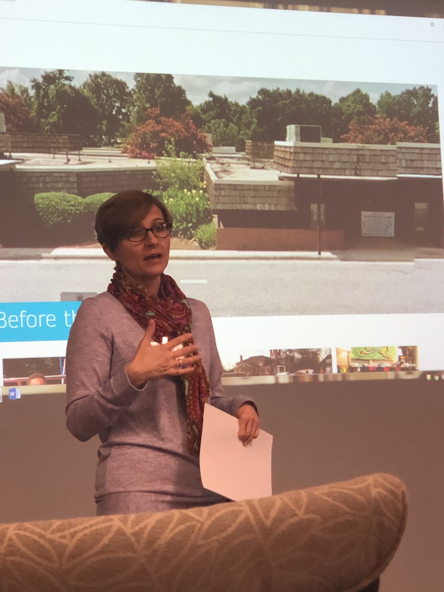 technerdgeek's tweet image. So excited to see the awesome GCS SLMCs Nancy Cravey, Jennie Hunt, and SueAnn Klawitter presenting at the ECU Librarian to Librarian Summit on “Don’t Let Storms Blow You Away” discussing the recovery process after the tornadoes that destroyed their schools.#GCSLibrarymedia