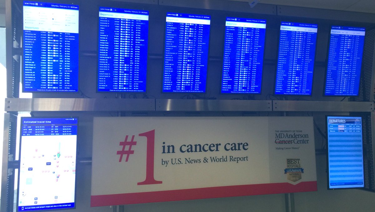 VivekSubbiah's tweet image. A reminder at @iah that the world of #cancer care converges here @MDAndersonNews 👉 the #1 cancer center @usnews #makingcancerhistory #endcancer