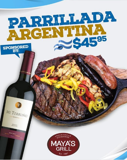 Mayasgrill_'s tweet photo. A traditional taste. You're going to love it! 
#mayasgrill #miamibeach #lincolnrd #southbeach #Parrillada https://t.co/mee56zwHel