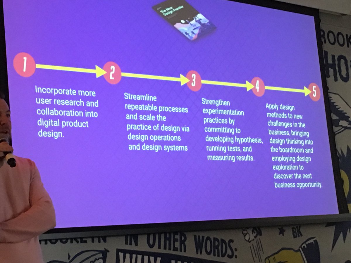 nwhysel's tweet image. Moving awareness, perception and understanding of design role from decoration through collaboration to strategy. ⁦@erova⁩ #wiad19 @wiadnyc #DesignForDifference