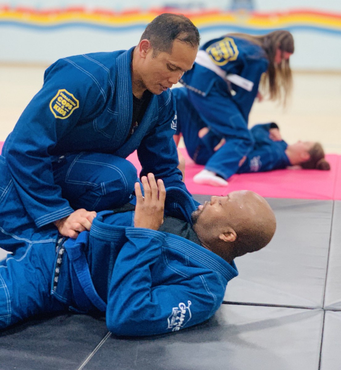 OfficerForde's tweet photo. @COPSandKIDSca continues to support great programs that foster stronger relationships between police #tps and the community... our #brazilianjiujitsu program with the partnership of #grapplelabbjj and @eastviewcentre #BlakeBoultbee is another example of this. https://t.co/PNUsT2jJB3