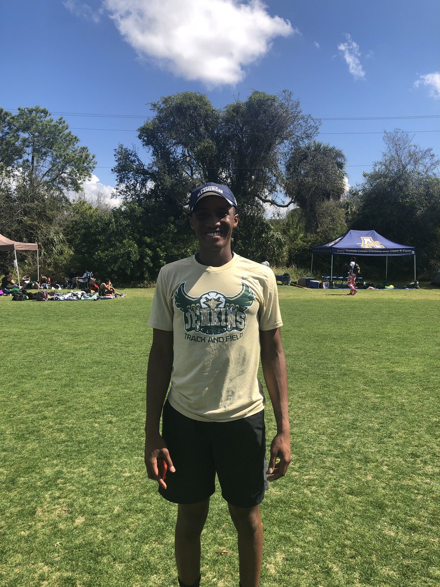 GJHSTrackNation's tweet photo. School record alert! @tysonw6_ with the 14.49 to take the win and set the school record in the 110MH! #RevengeSeason https://t.co/aFb5ux1qZQ