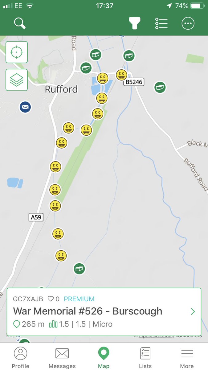 Took the mini adventurer geocaching today he seemed to like the special treasure hunt especially the ice cream at the end! 12 caches in one walk well done to my little adventurous mate!