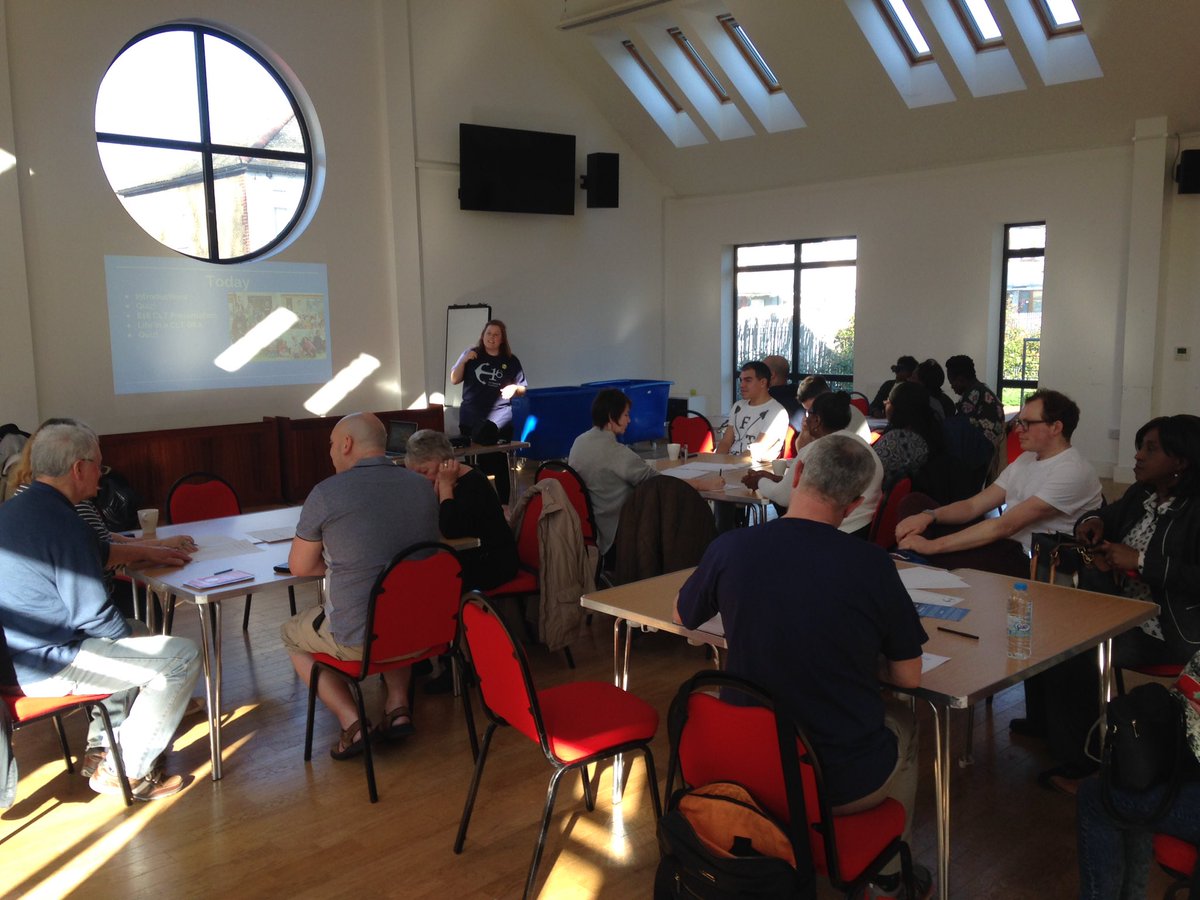 Members at our first ever E16 CLT Get Involved workshop! Thanks everyone who came