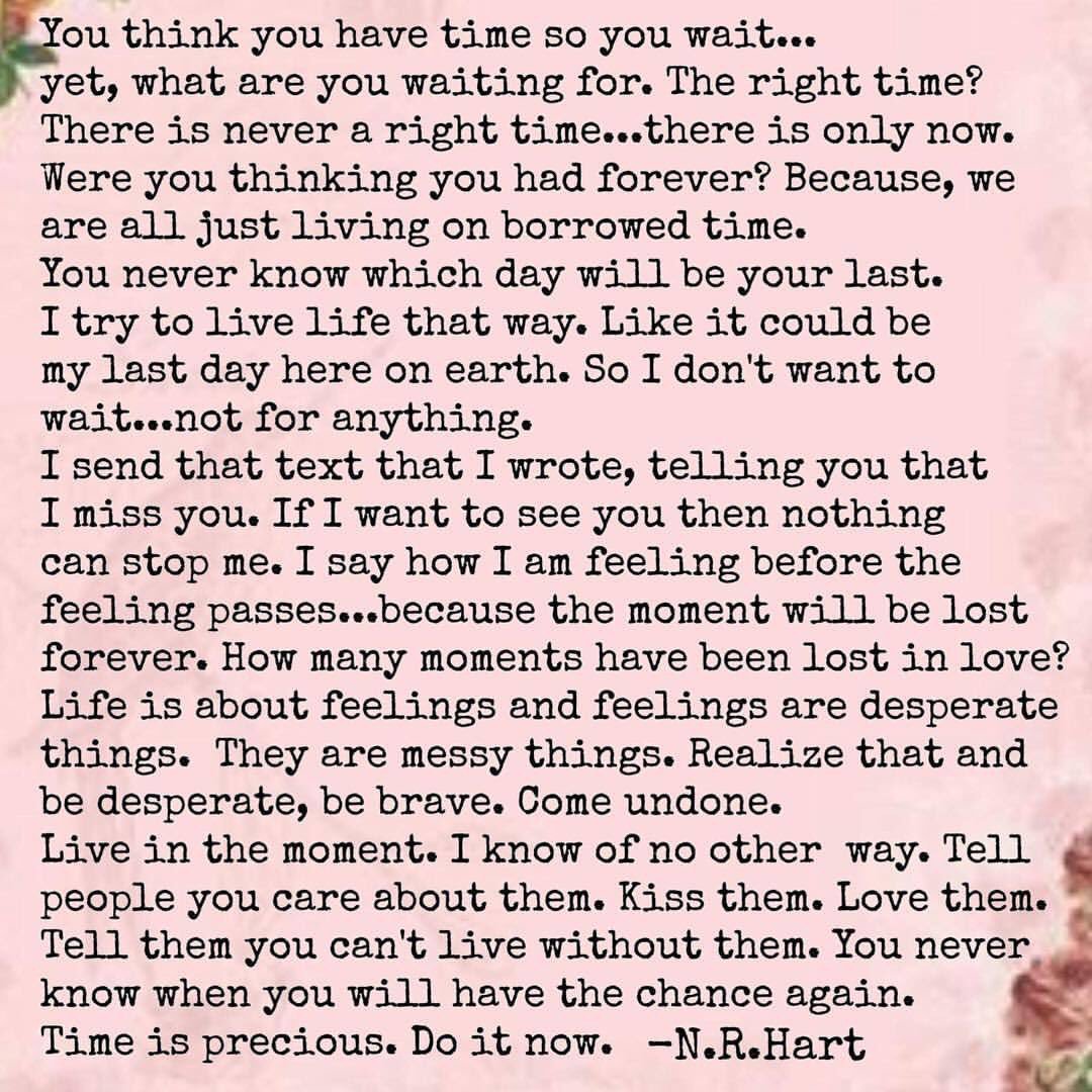 Now 💗 from my second book Poetry and Pearls II avail on Amazon link in bio #nrhart #SaturdayMorning