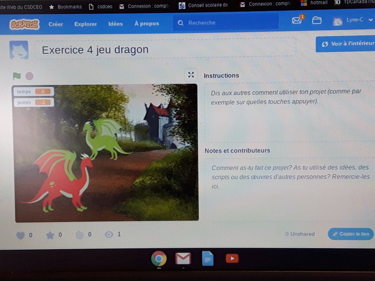 Un jeu qu'on a créé en formation aujourd'hui. Quelle belle journée! #CoderCreerEduquer #Ottawa #CodeCan @KidsCoding <a href="/lighthouse_labs/">Lighthouse Labs</a>