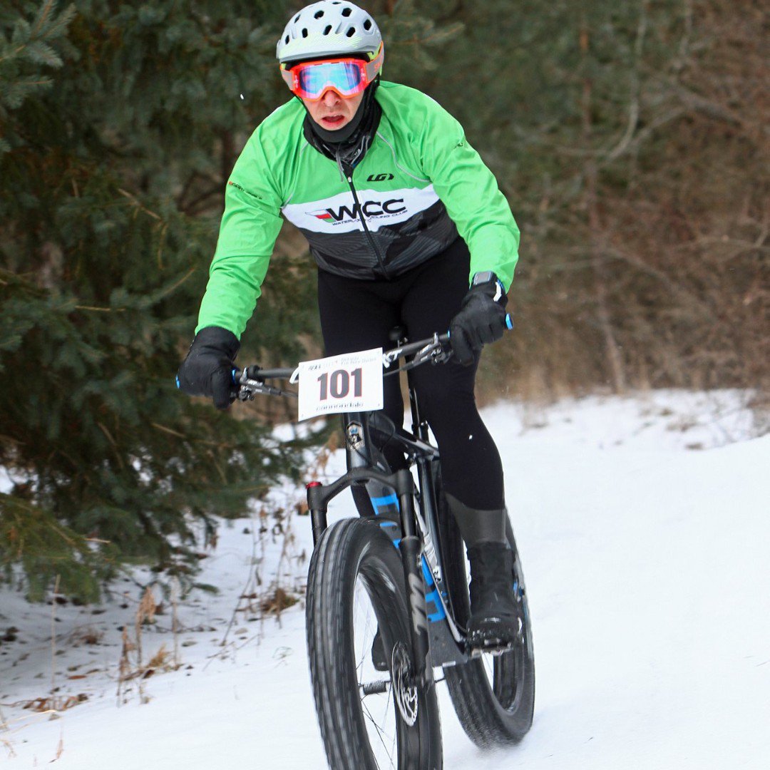 TriForceTri's tweet image. TriForce's "Moose from Belarus" has spent the Canadian winter racing in the snow on his fat bike.   He's been an inspiration for his coach and the rest of the team in how to turn a challenge (freezing Canadian winters) into an opportunity to get stronger and faster.