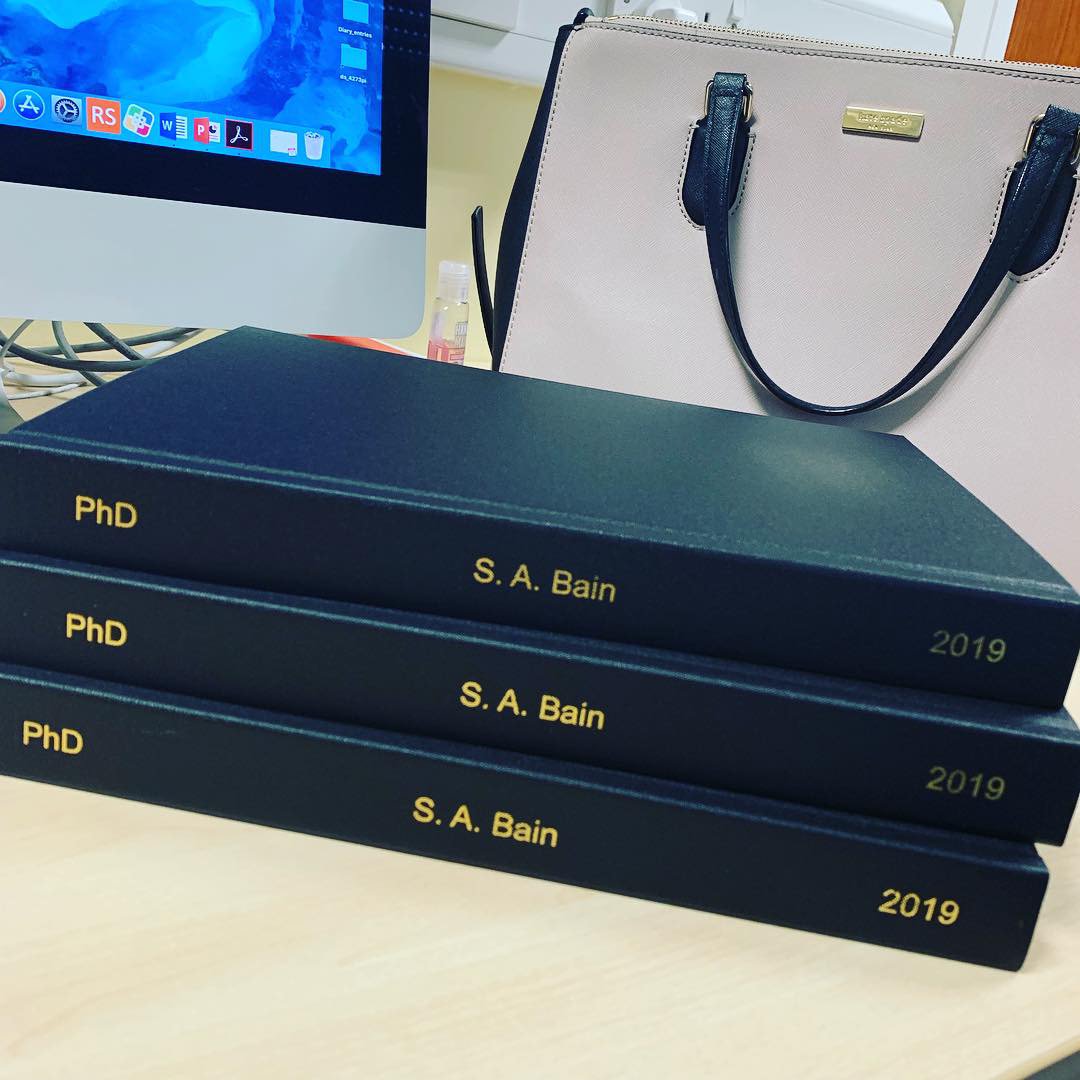 steviebain_'s tweet image. It’s starting to look official now. The PhD process was stressful but it’s done! Also proud to represent first-generation graduates 🎓👩‍🔬 #phdlife #firstgengraduate #phd