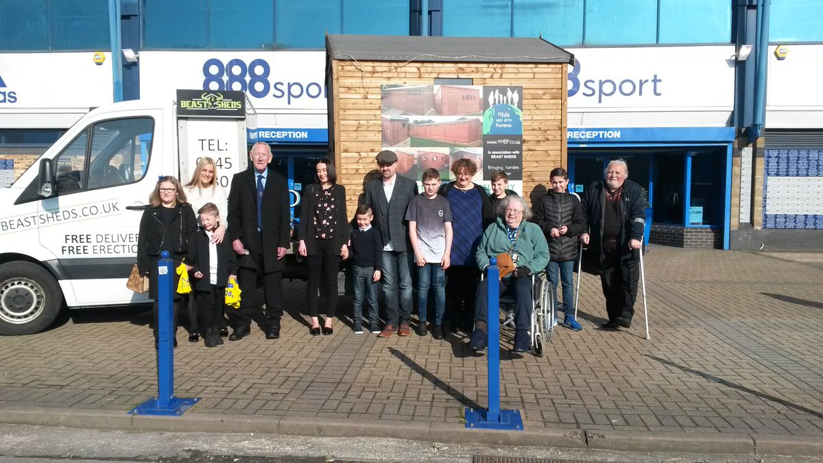 KNBPCharity's tweet photo. Kids Need Both Parents are Main Match Sponsors for today's game against Blackburn Rovers. We ran a competition for Young carers and here are some of the winners. #family # carers # bcfc https://t.co/MK2bcQACtc