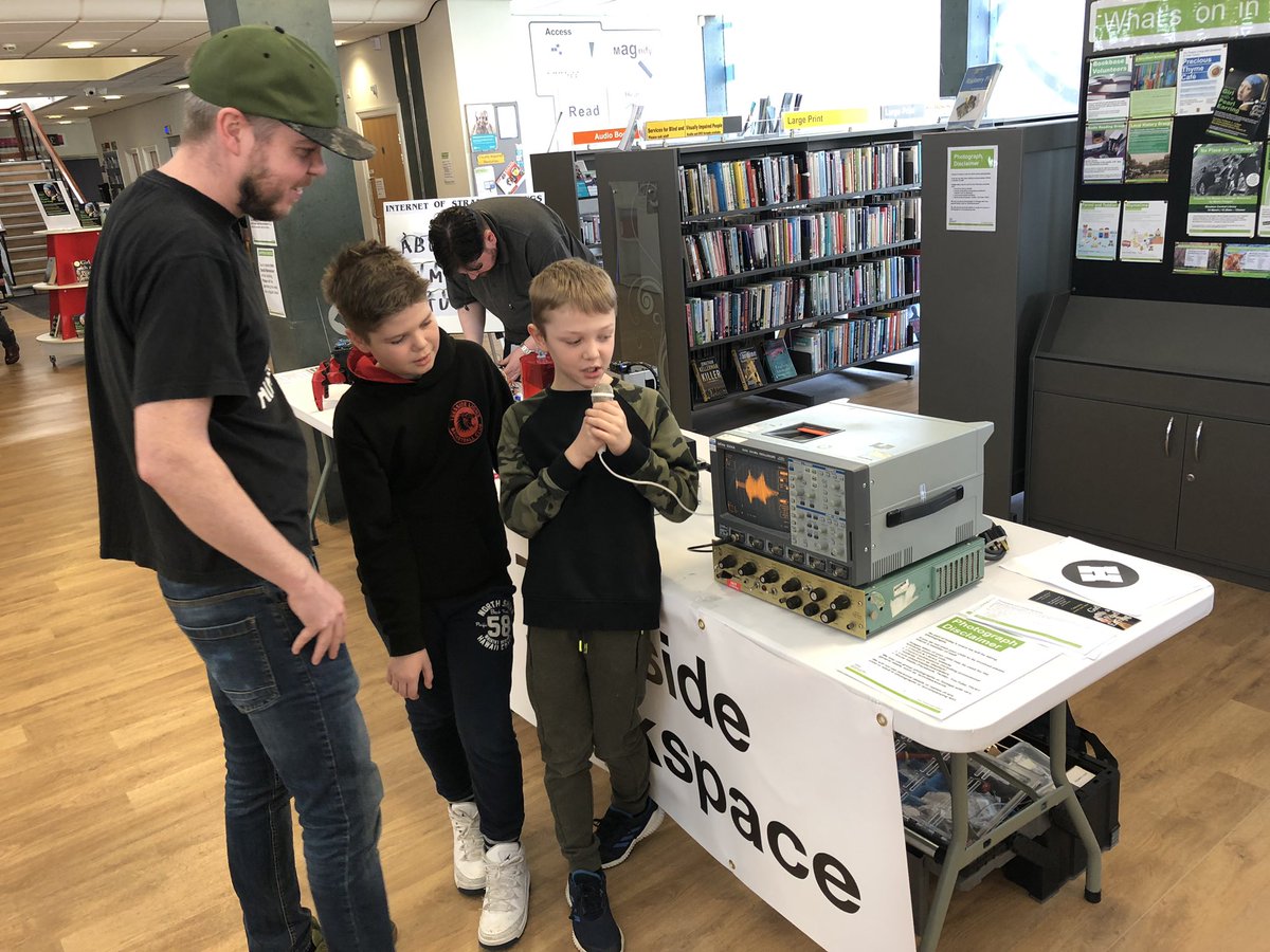 HackTees's tweet image. Today we’re at @stocktonlibrary until 3pm, alongside @bcsteesside and @The_CodeShow, stop by and say hi!