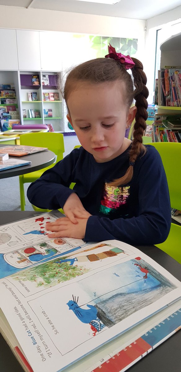 SarahDimech85's tweet photo. We loved exploring the new library today... #NewportLibrary #HalfTerm https://t.co/h40tINqJP5