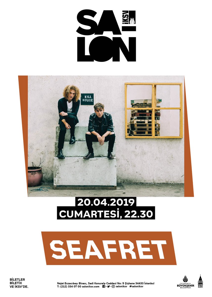 SeafretOfficial's tweet image. Just announced! We’re heading back to Istanbul for another show. Get your tickets here you beauties! biletix.com/etkinlik/Y0V21…