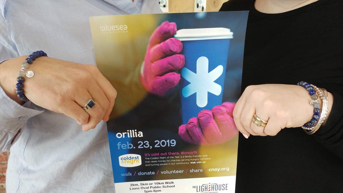 OrilliaLight's tweet photo. It's tonight!!!
We're waiting for all of you to show up and support The Lighthouse at tonight's Coldest Night of the Year event #cnoy2019. You can buy yourself a #hopebracelet by Sarahendippity, to support our Building Hope campaign & stick around for some announcements, too ;) https://t.co/4VyomqjSgF