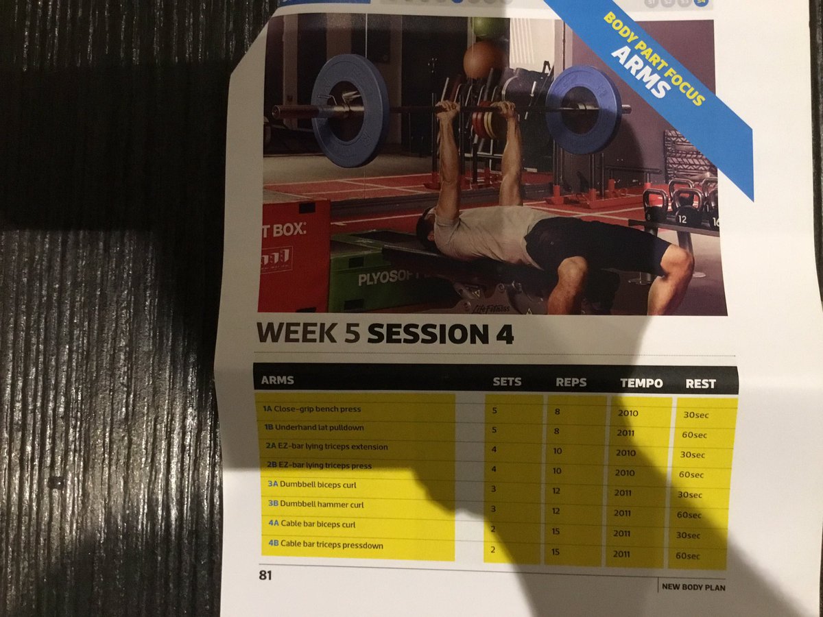 Gazzaa_S's tweet photo. Did I say I was a broken man yesterday on the legs and abs day...@JonLipseyMedia , Na I was kidding myself, that was actually today....😂😂 #ArmsAreDead @NewBodyPlan #NewBodyPlanPlus 110% effort today! https://t.co/ghZajLyA50