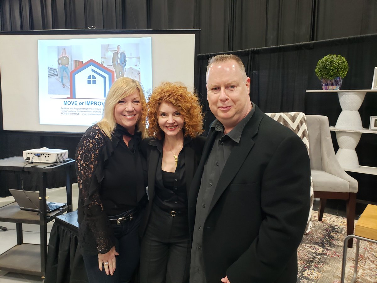 Jacki &amp; Neil will be speaking again at <a href="/NJHomeShow/">njhomeshow</a> today/Saturday at 2:30 in Edison right after Laurie Smith of Trading Spaces <a href="/RealEstate4uNJ/">LetsGetRealEstateNJ</a> <a href="/DBPlanners/">Design Build Planners</a> #moveorimprove #homesweethome #realestate #realtor #bhhsnj #design #build #NJ #remodeling  #lauriesmith #tradingspaces #hgtv