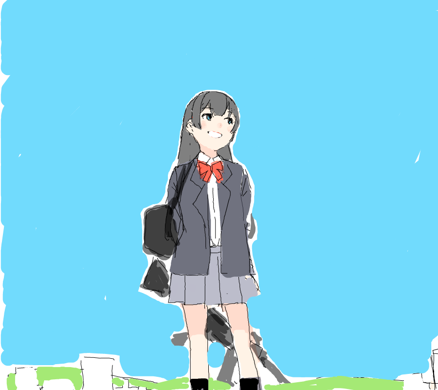 「」|面相棒のイラスト