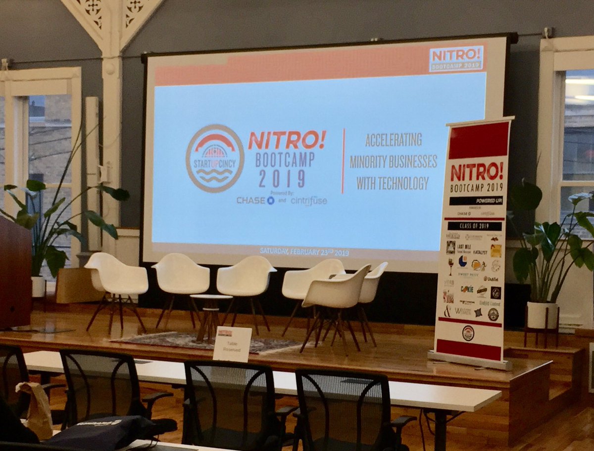 We’re excited to be a part of the #nitro program kicking off today. Great local biz in the house!