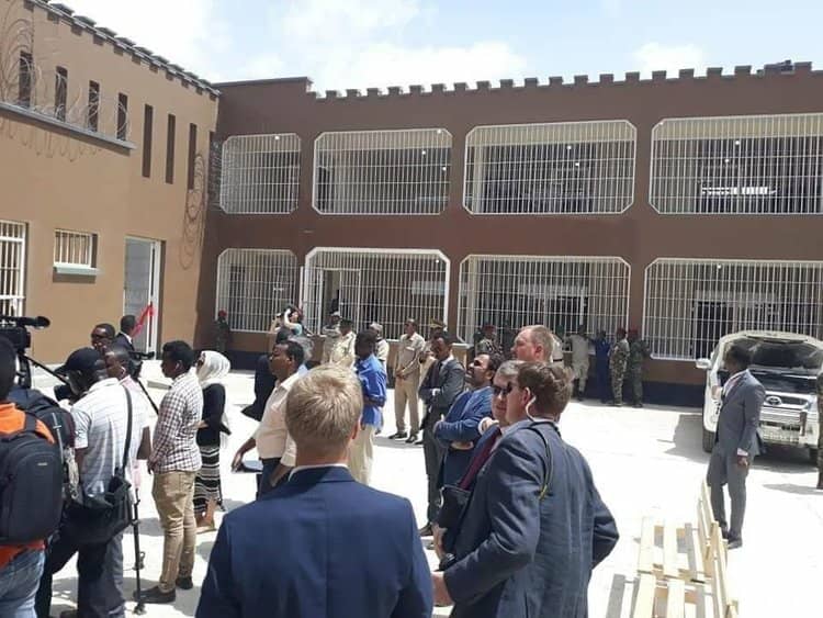 UNODC_MCP's tweet photo. Today marked a great milestone in the history of #Somalia’s Criminal Justice System! The Mogadishu Prison and Court Complex (#MPCC) was inaugurated, a move that will promote rule of law and access to justice in Somalia. #Promotingjustice #Ruleoflaw @DanishMFA @NLinKenya https://t.co/XlbTXqsDKb