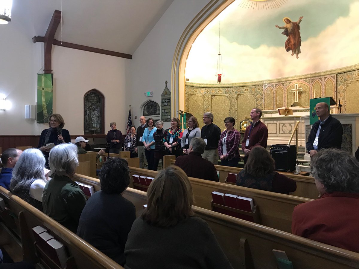 CalvaryLuthera3's tweet photo. We had a great first night at the ⁦@WaytoLEAD⁩ Seminar D last night.

Looking forward to another spiritual &amp; productive day today! #WayToLEAD https://t.co/tIrkgZfWC9