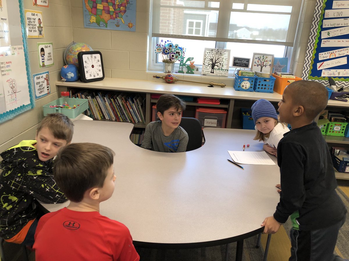 Ms_Klein_'s tweet photo. Pioneers share out our 7 Points of Pride, then each group worked together to create a short skit about their Pearson Point of Pride. #pioneersettlements https://t.co/JUiIIN5usU